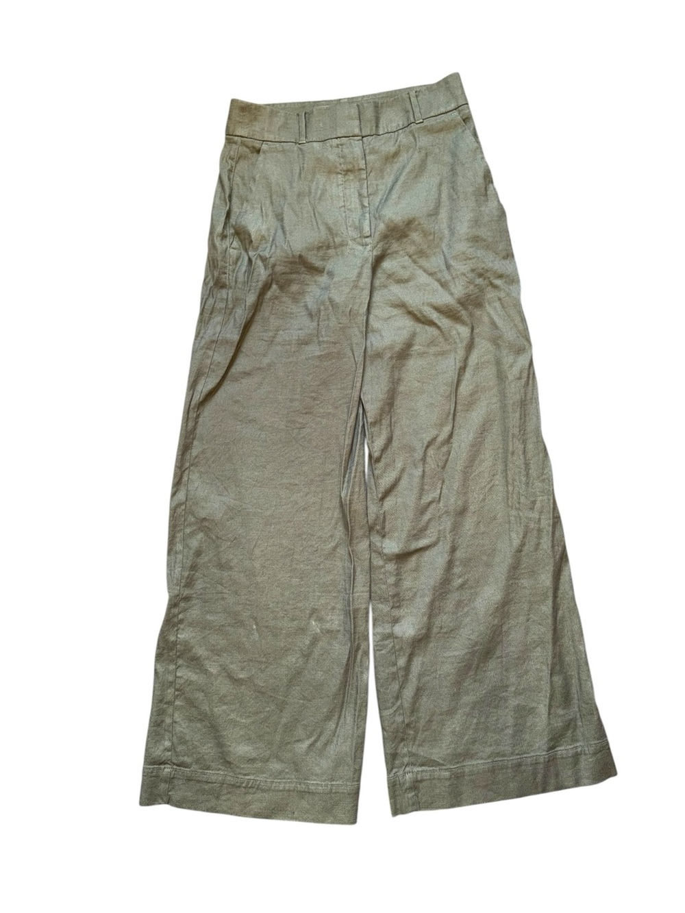 Everlane Way-High Drape Pant - 4 in color Sage